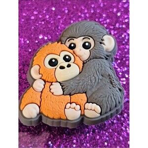 Punch (Panchi) the Monkey Crocs Jibbitz Charm Rare Authentic LOT OF 4